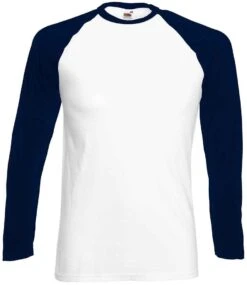 Fruit Of The Loom Mens Valueweight Long Sleeve Baseball T-Shirt 17 Fruit Of The Loom Mens Valueweight Long Sleeve Baseball T-Shirt -XAMAX 4ba73a3c4b03ea0bccadf72831b51abf104a9d91b5fc0fa232ff781b91b898db