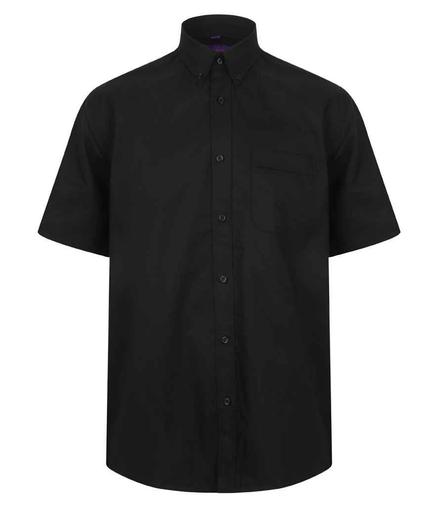 Henbury Short Sleeve Wicking Shirt 3 Henbury Short Sleeve Wicking Shirt