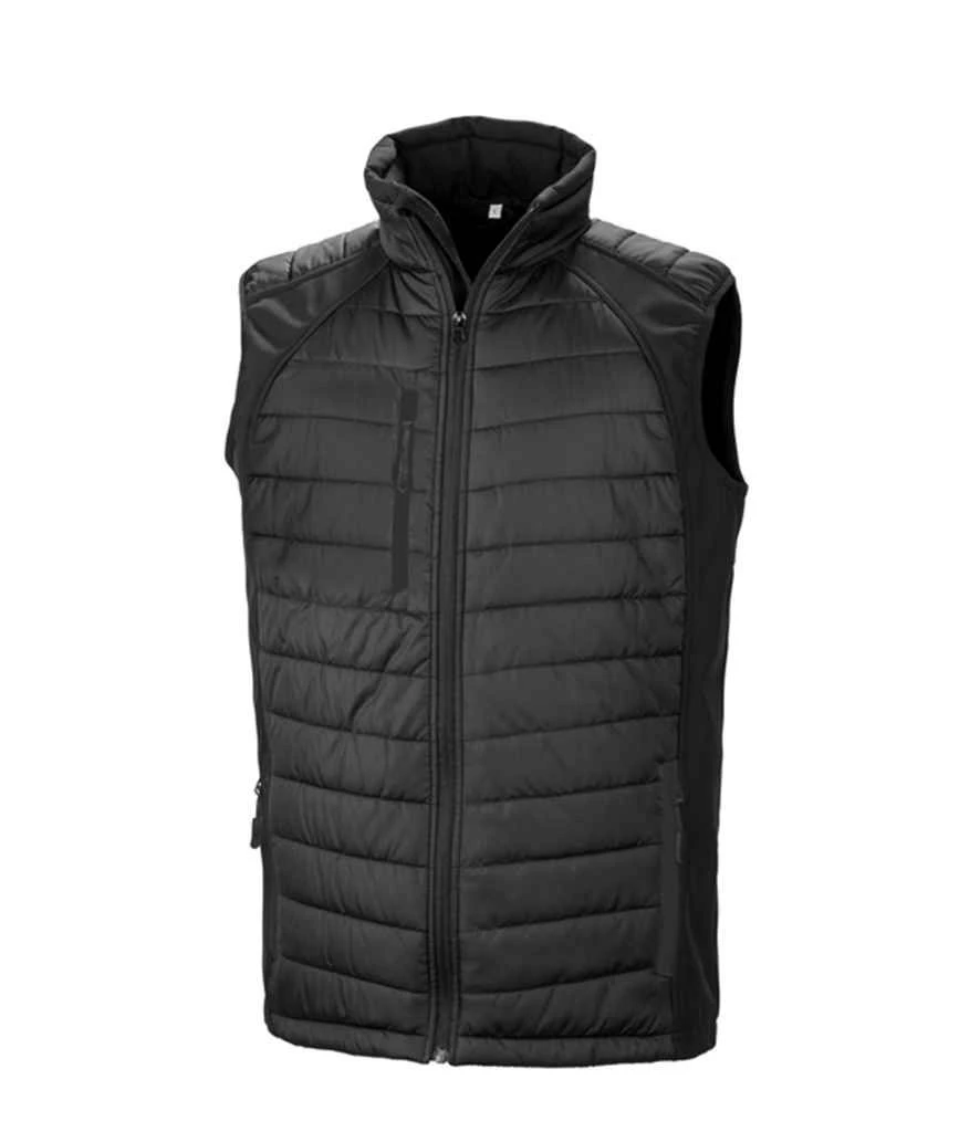 Result Genuine Recycled Compass Pad Softshell Gilet 7 Result Genuine Recycled Compass Pad Softshell Gilet - Image 5