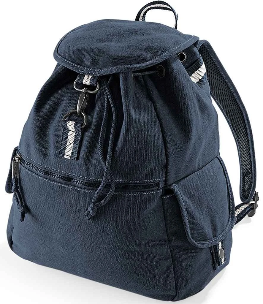 Quadra Vintage Canvas Backpack 10 Quadra Vintage Canvas Backpack - Image 8