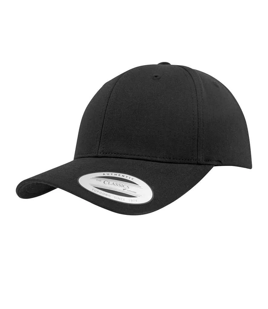 Flexfit Curved Classic Snapback Cap 3 Flexfit Curved Classic Snapback Cap