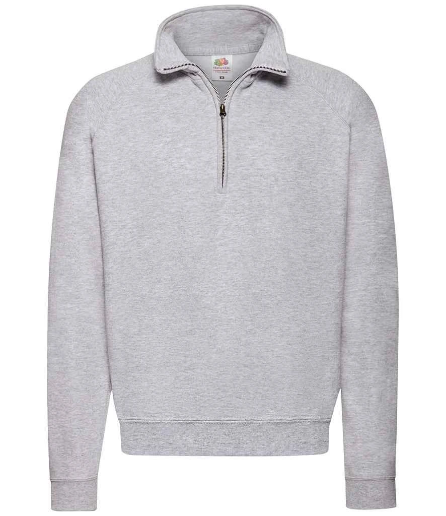 Fruit Of The Loom Mens Classic Zip Neck Sweat 13 Fruit Of The Loom Mens Classic Zip Neck Sweat - Image 11