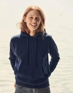 Fruit Of The Loom Ladies' Classic Hooded Sweat -XAMAX 4ee8a4eb7c1a043b45e1b51b3d33a05bd94b5e4e14cac2f260738c103b414994