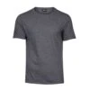 Tee Jays Mens Urban Melange Tee 2 Tee Jays Mens Urban Melange Tee -XAMAX 5050 black mel front