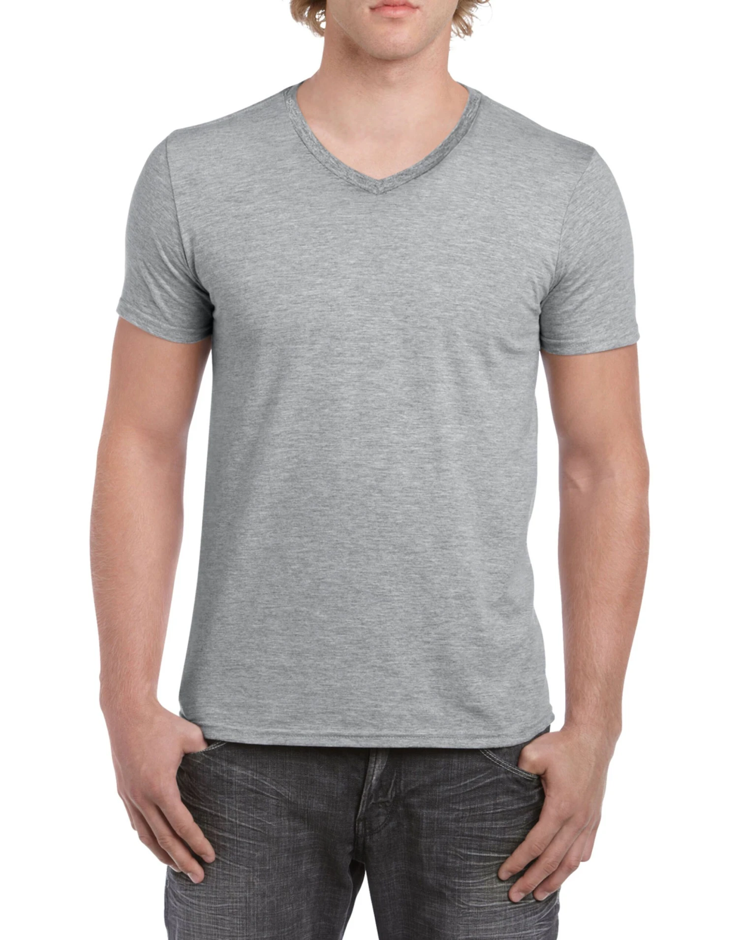 Gildan Softstyle® Adult V-Neck T-Shirt 8 Gildan Softstyle® Adult V-Neck T-Shirt - Image 6