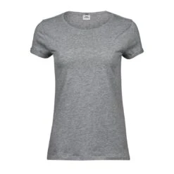 Tee Jays Ladies Roll-Up Tee 26 Tee Jays Ladies Roll-Up Tee -XAMAX 5063 heather front