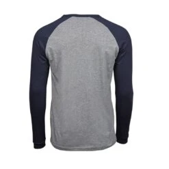 Tee Jays Mens Baseball Tee 24 Tee Jays Mens Baseball Tee -XAMAX 5072 heat navy back