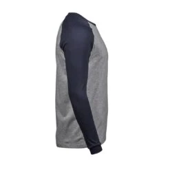 Tee Jays Mens Baseball Tee 25 Tee Jays Mens Baseball Tee -XAMAX 5072 heat navy right