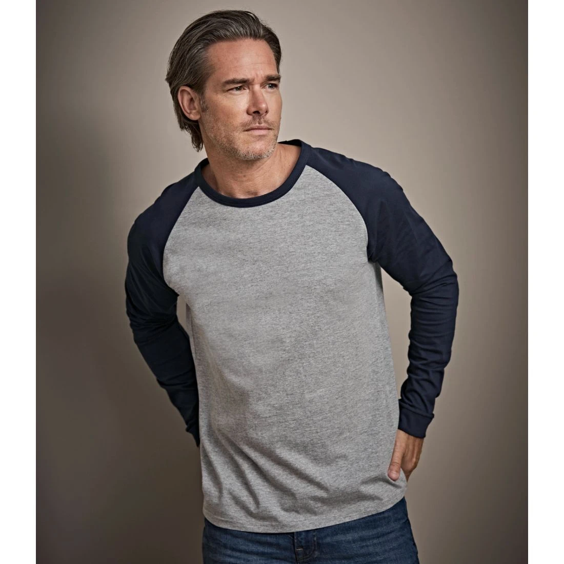 Tee Jays Mens Baseball Tee 3 Tee Jays Mens Baseball Tee