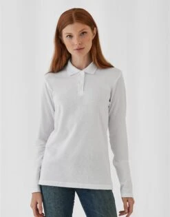 B&C ID.001 Womens Long Sleeve Polo 11 B&C ID.001 Womens Long Sleeve Polo -XAMAX 51458eeb4c5c899483ce56c37008fd8c6f21cc3a2d1dfadf4a9d26ac96f9e0ab