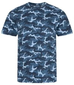 Just Ts AWDis Camo T Shirt