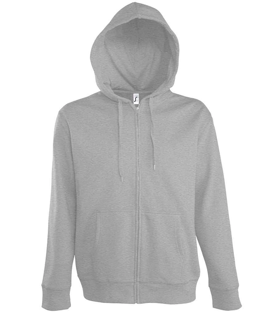 SOL'S Sols Seven Zip Hooded Sweatshirt 6 SOL'S Sols Seven Zip Hooded Sweatshirt - Image 4
