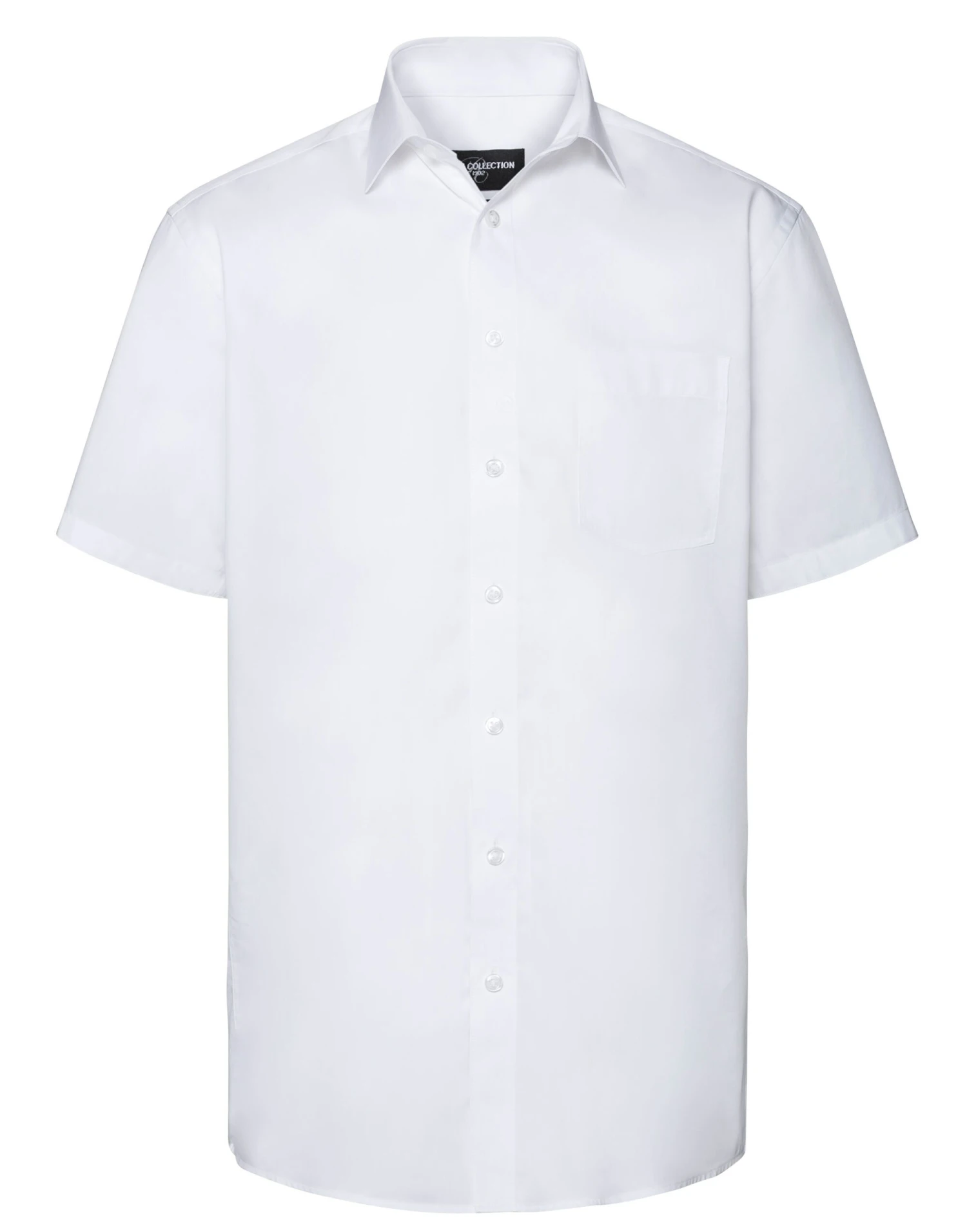 Russell Collection Mens Short Sleeve Tailored Coolmax® Shirt 5 Russell Collection Mens Short Sleeve Tailored Coolmax® Shirt - Image 3