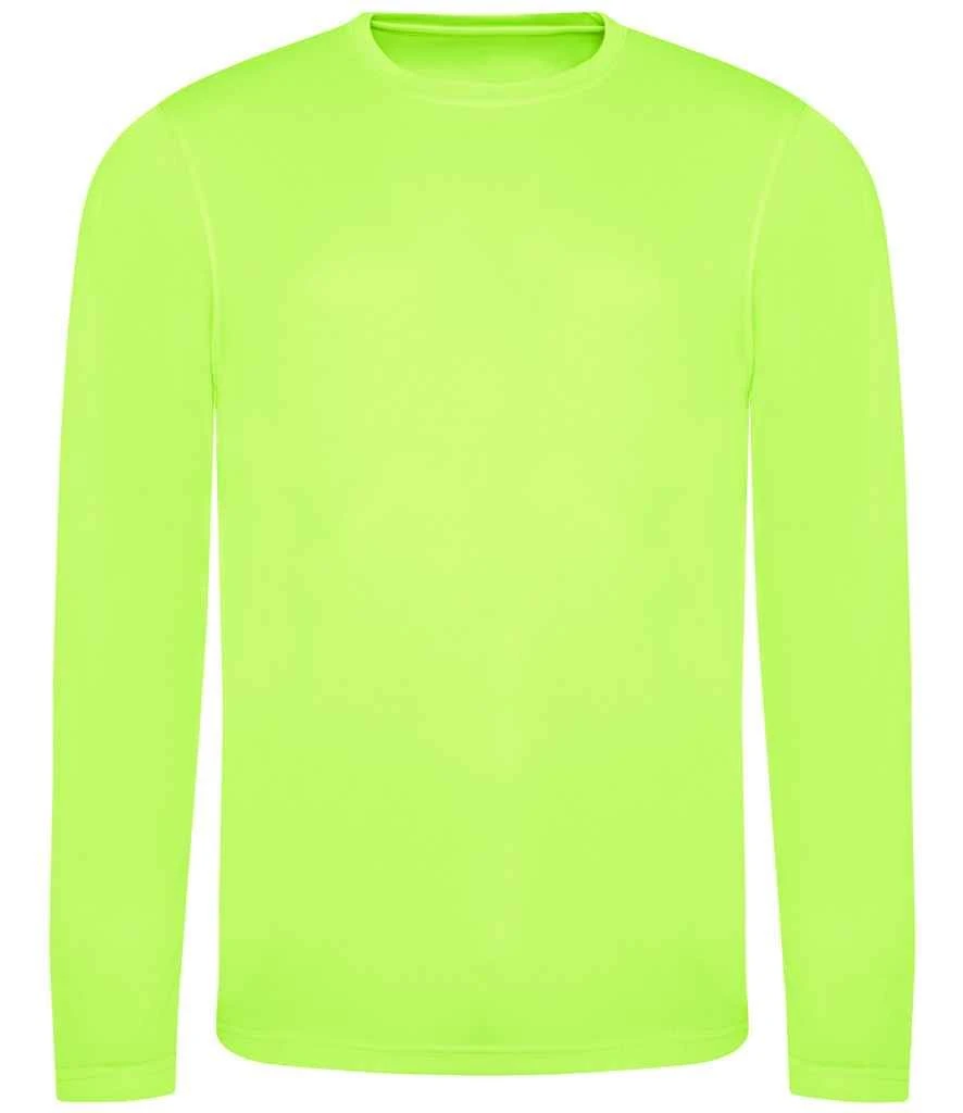 Just Cool AWDis Cool Long Sleeve Wicking T Shirt 8 Just Cool AWDis Cool Long Sleeve Wicking T Shirt - Image 6