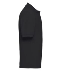Russell Mens Classic PolyCotton Polo -XAMAX 539m blk right