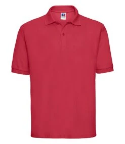 Russell Mens Classic PolyCotton Polo -XAMAX 539m csr front 1