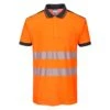 Portwest PW3 Hi-Vis Cotton Comfort Polo Shirt S/S