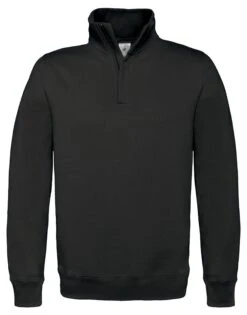 B&C ID.004 Cotton Rich 1/4 Zip Sweat