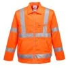 Portwest Hi-Vis Polycotton Bomber Jacket -XAMAX 553a50978a73ade4b792713298b3496c4c4a48f17123fdd3a79690f3118415d7