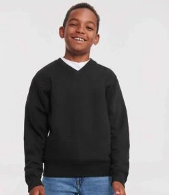 Russell Jerzees Schoolgear Children's V-Neck Sweatshirt -XAMAX 56184cc9a505f0c7b339a975092904c93c04d7e1be50904f39939f2b48b178d7