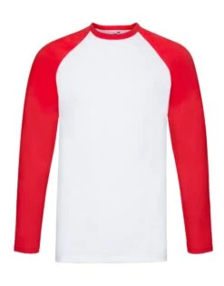 Fruit Of The Loom Mens Valueweight Long Sleeve Baseball T-Shirt 14 Fruit Of The Loom Mens Valueweight Long Sleeve Baseball T-Shirt -XAMAX 566c78771535e9e6890c596cbd2f1f51ef5b17e51abeabff6624686be1efbd63