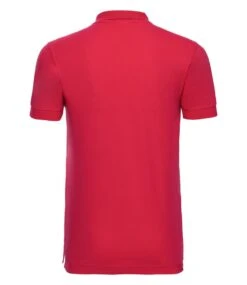 Russell Mens Fitted Stretch Polo -XAMAX 566m csr back 4
