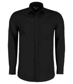 Kustom Kit Tailored Fit Long Sleeve Poplin Shirt -XAMAX 57124bc4a940577d344ce066ef7d0a5c32390816053d5065cdcc687a6241d0d8