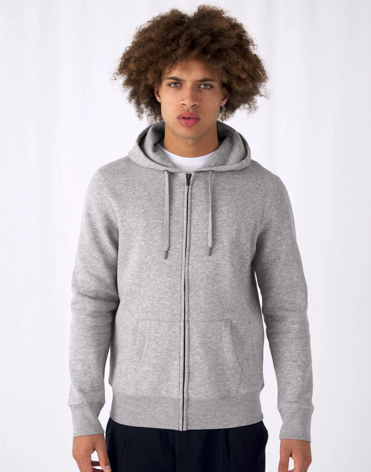 B&C KING Zipped Hood 5 B&C KING Zipped Hood - Image 3