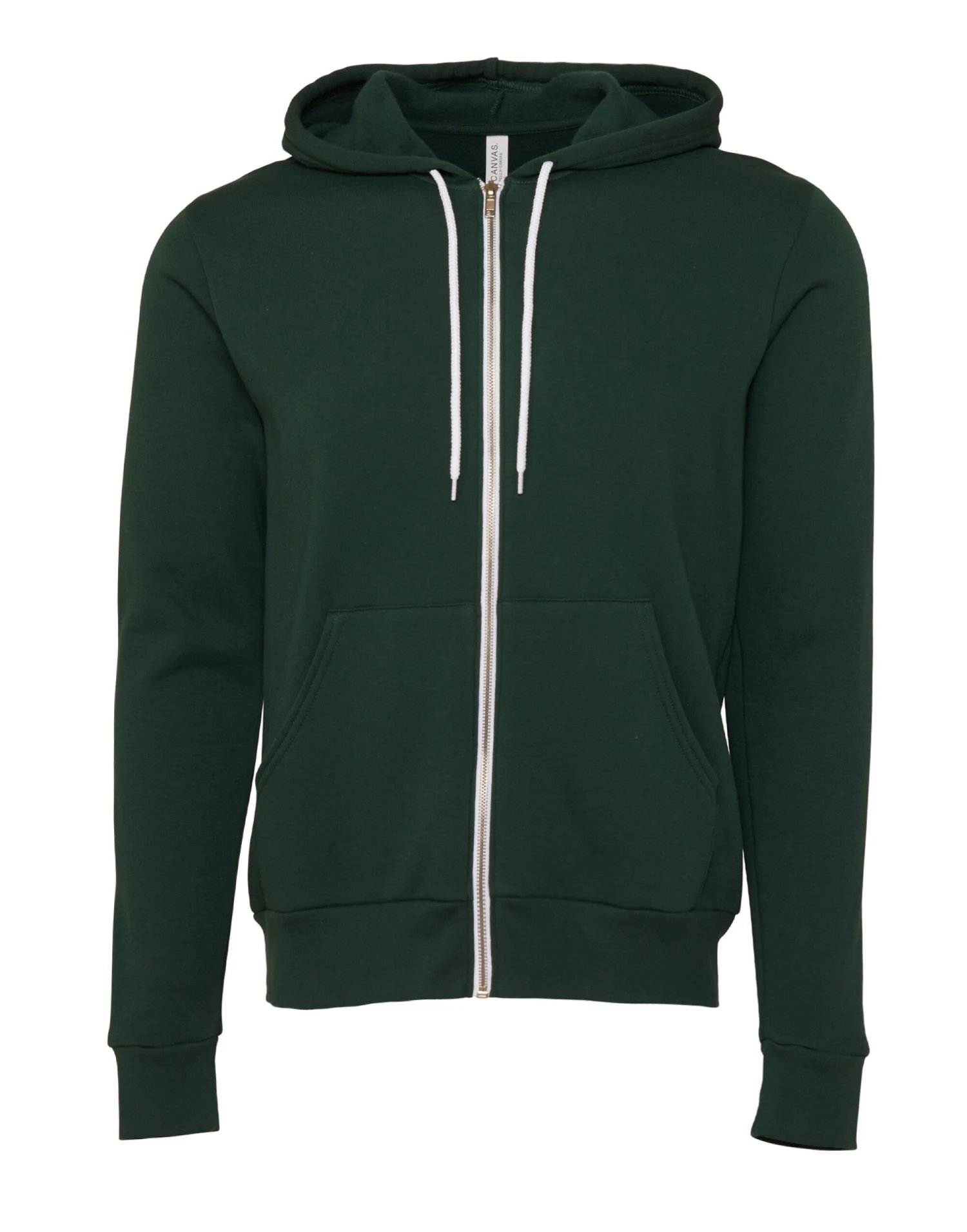 Bella+Canvas Canvas Unisex Poly-Cotton Fleece Full-Zip Hoodie 16 Bella+Canvas Canvas Unisex Poly-Cotton Fleece Full-Zip Hoodie - Image 14