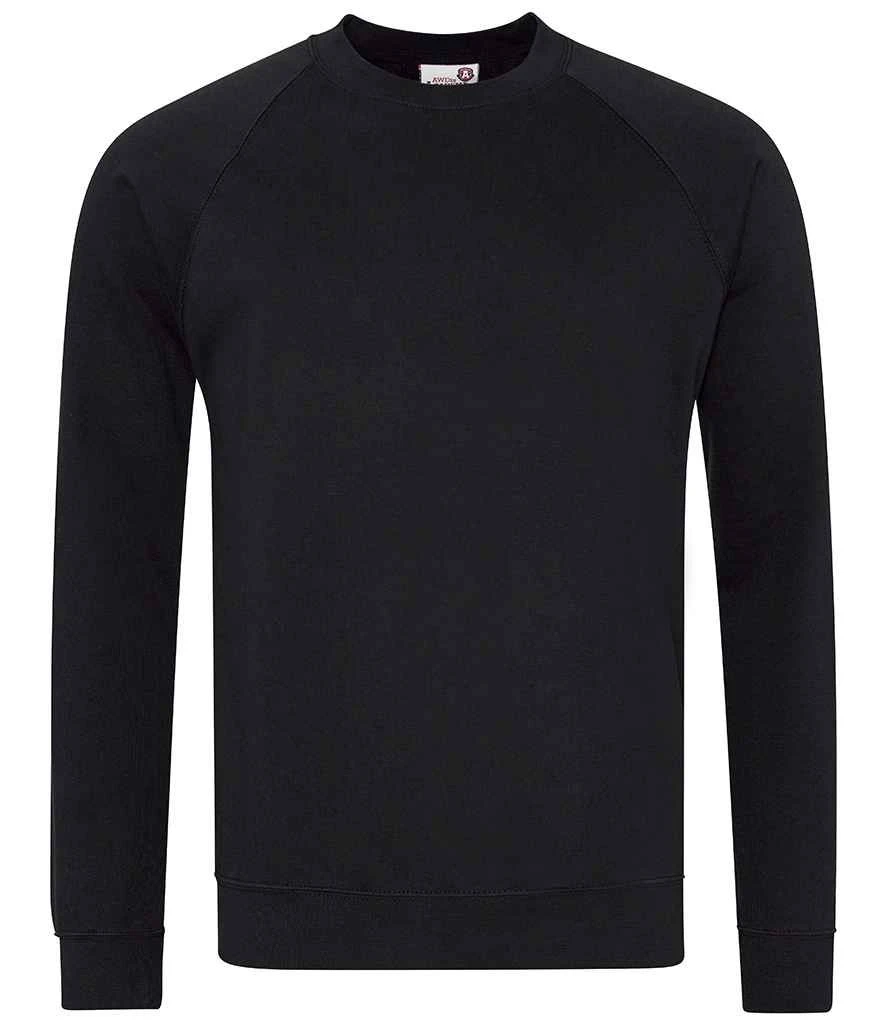 AWDis Academy Senior Raglan Sweatshirt 4 AWDis Academy Senior Raglan Sweatshirt - Image 2