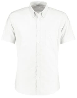 Kustom Kit Slim Fit Short Sleeve Workwear Oxford Shirt -XAMAX 5835f4ff7b6a984efcc2195e4ba4436faef2fe342ccd3c255caf40b13dade855