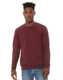 Bella+Canvas Canvas Unisex Sponge Fleece Crew Neck Sweatshirt -XAMAX 58a0193ffe132a10b49cc4f2222f5f4804646ffb1e35a8629a390be5699a664b