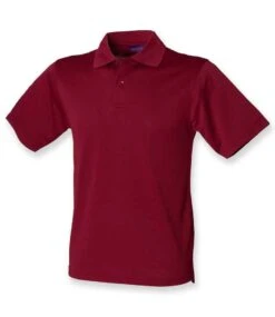Henbury Coolplus Wicking Piqué Polo Shirt -XAMAX 58faa23ec426f29a066e192f5b11ab0e06f298ff7693b6f6d5836623c65c0887