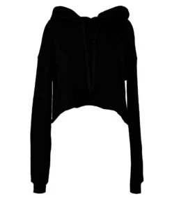 Bella+Canvas Bella Ladies Cropped Hoodie