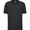 Russell Hardwearing PolyCotton Polo 2 Russell Hardwearing PolyCotton Polo -XAMAX 599m blk front 1