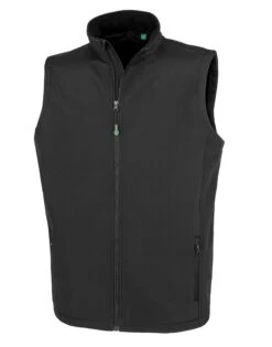 Result Genuine Recycled Mens Recycled 2-Layer Printable Softshell Bodywarmer