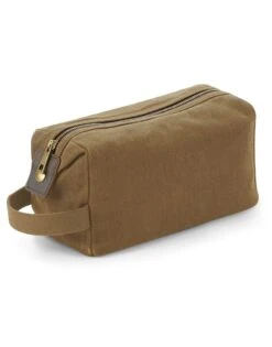 Quadra Heritage Waxed Canvas Wash Bag -XAMAX 5a899c189a9d928969f895faa8072240f8dddf71a449bbeb60ab5e165ecfc6fc