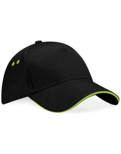 Beechfield Ultimate 5 Panel Cap Sandwich Peak -XAMAX 5abafc006e56483b58292ce8b9ed63862a2358c87247c42caf20da763aff56b2