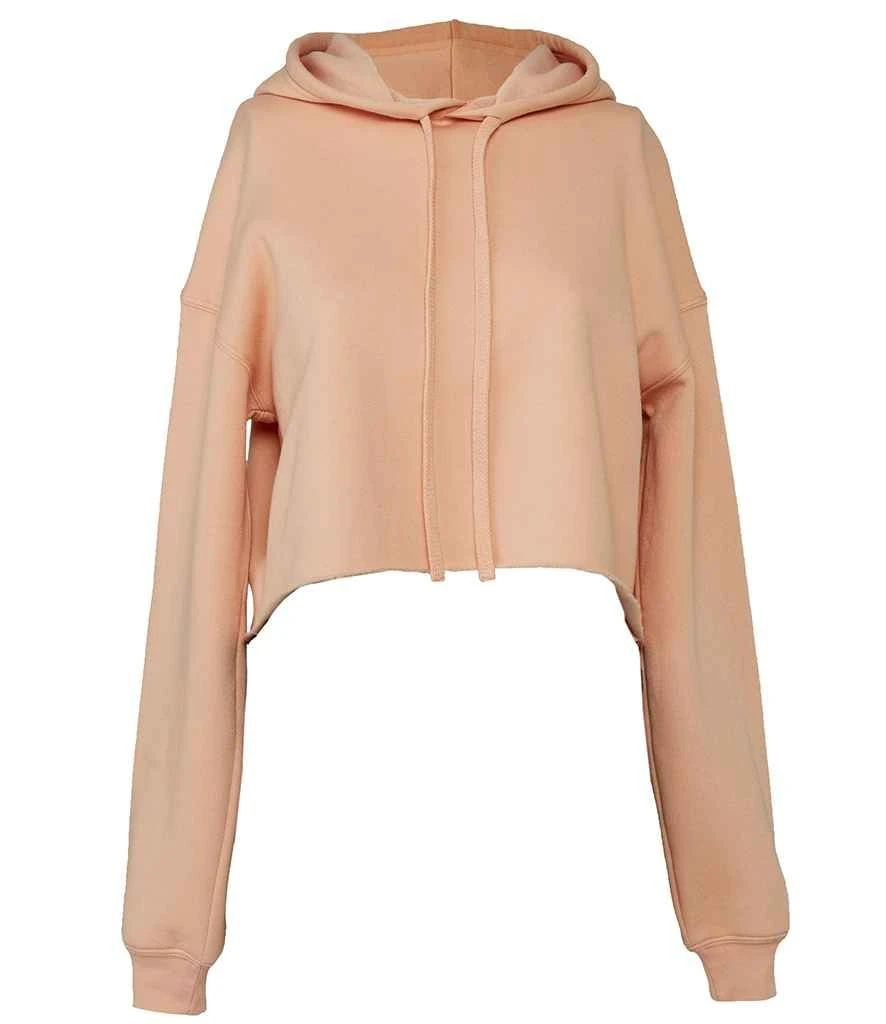 Bella+Canvas Bella Ladies Cropped Hoodie 4 Bella+Canvas Bella Ladies Cropped Hoodie - Image 2