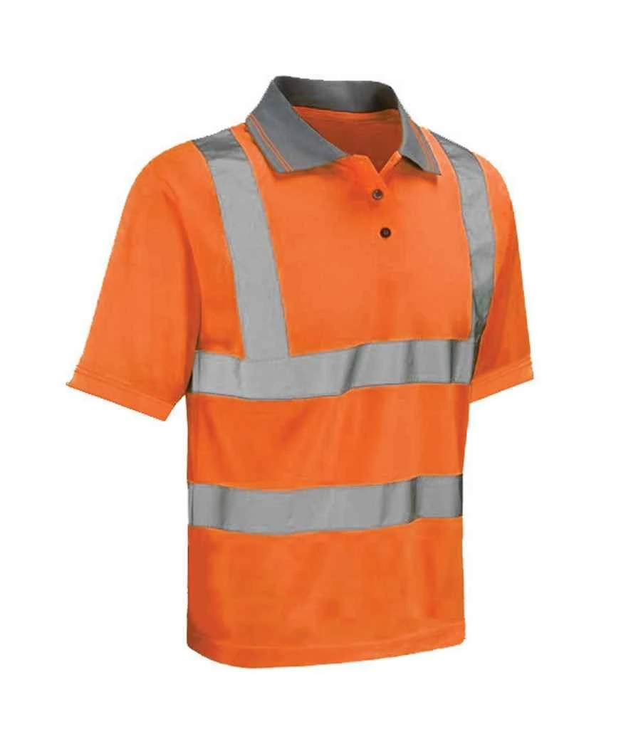 XAMAX® Hi Vis Essentials Hi Vis Polo Shirt 3 XAMAX® Hi Vis Essentials Hi Vis Polo Shirt