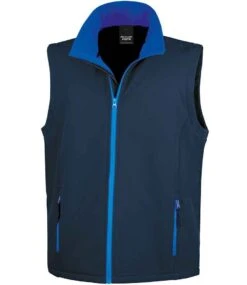 Result Core Mens Printable Softshell Bodywarmer -XAMAX 5e729ad0d997d9414f60a109ffd82e55843b7533215637c14a33dd94edebce95