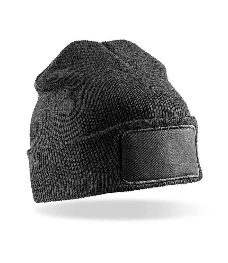 Result Winter Essentials Double Knit Printers Beanie 4 Result Winter Essentials Double Knit Printers Beanie - Image 2