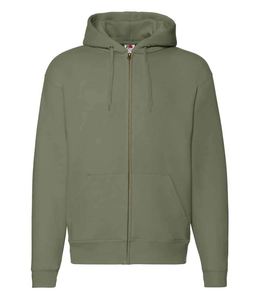 Fruit Of The Loom Mens Premium Hooded Sweat Jacket 14 Fruit Of The Loom Mens Premium Hooded Sweat Jacket - Image 12