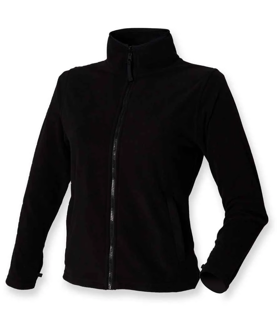 Henbury Ladies Micro Fleece Jacket 3 Henbury Ladies Micro Fleece Jacket