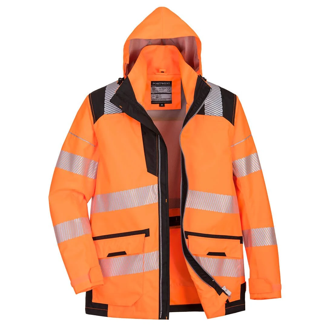 Portwest PW3 Hi-Vis Breathable 5-in-1 Jacket 3 Portwest PW3 Hi-Vis Breathable 5-in-1 Jacket
