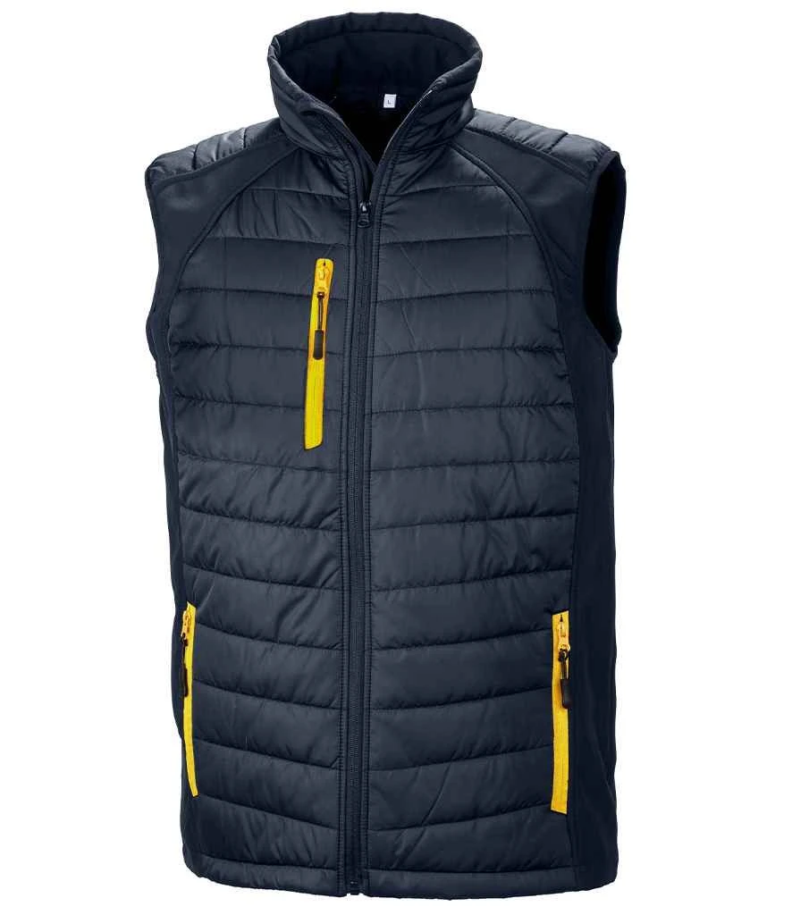 Result Genuine Recycled Compass Pad Softshell Gilet 4 Result Genuine Recycled Compass Pad Softshell Gilet - Image 2