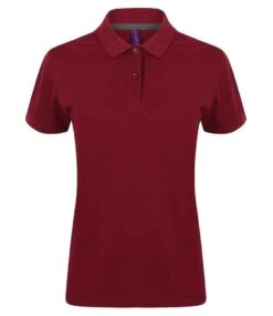 Henbury Ladies Modern Fit Cotton Piqué Polo Shirt -XAMAX 61da2540fdd1deeb3fc36824be09d0aa1c8471fa772fe8f9eae2a958babed784