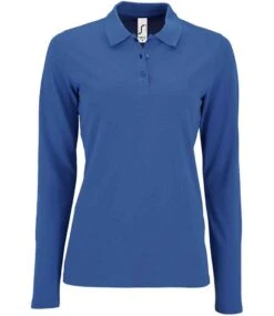 SOL'S Sols Ladies Perfect Long Sleeve Piqué Polo Shirt -XAMAX 6392cc188ca2670a3b406a61b31718810ee7b144ea2f5f3047e8081aa95c1507