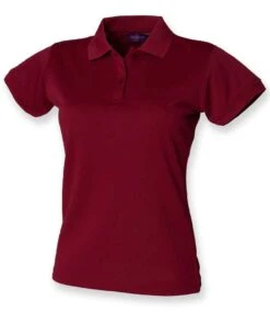 Henbury Ladies Coolplus Wicking Piqué Polo Shirt -XAMAX 63c1342baa5cabf9deab60aec0e6fb97c851af686ada206f879f1f8720a6b892