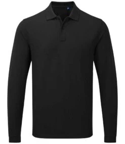 Premier® Premier Essential Unisex Long Sleeve Polo Shirt